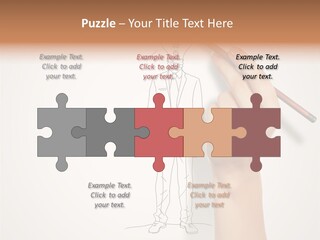 Education Think Answer PowerPoint Template