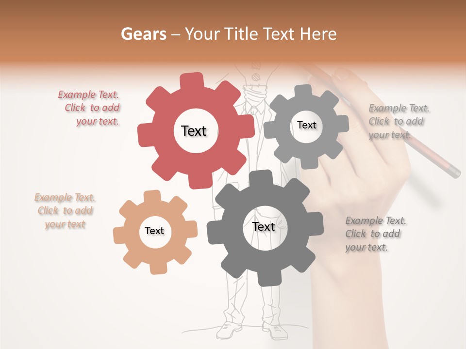 Education Think Answer PowerPoint Template