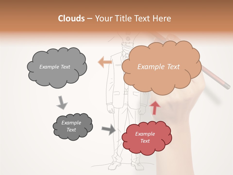 Education Think Answer PowerPoint Template