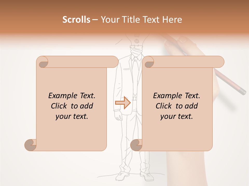 Education Think Answer PowerPoint Template