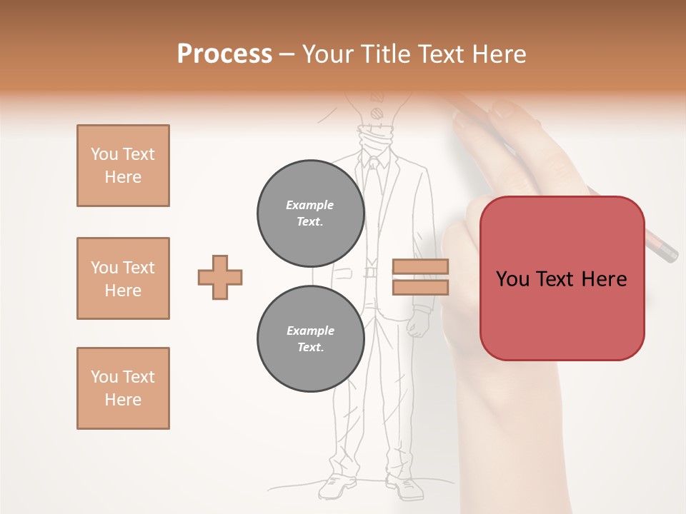Education Think Answer PowerPoint Template