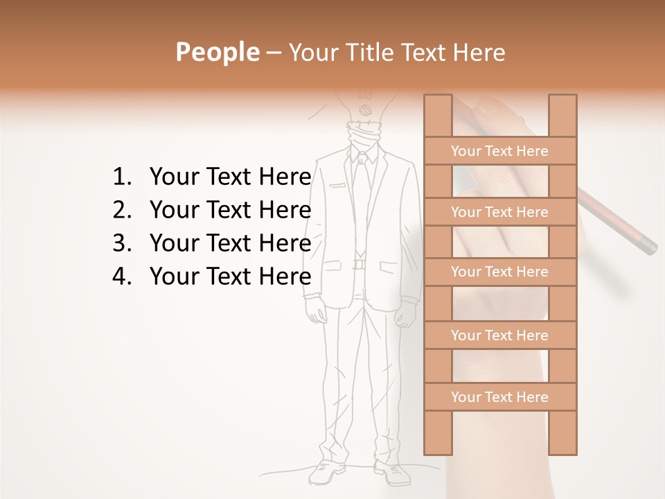 Education Think Answer PowerPoint Template