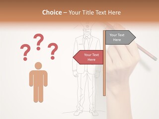 Education Think Answer PowerPoint Template