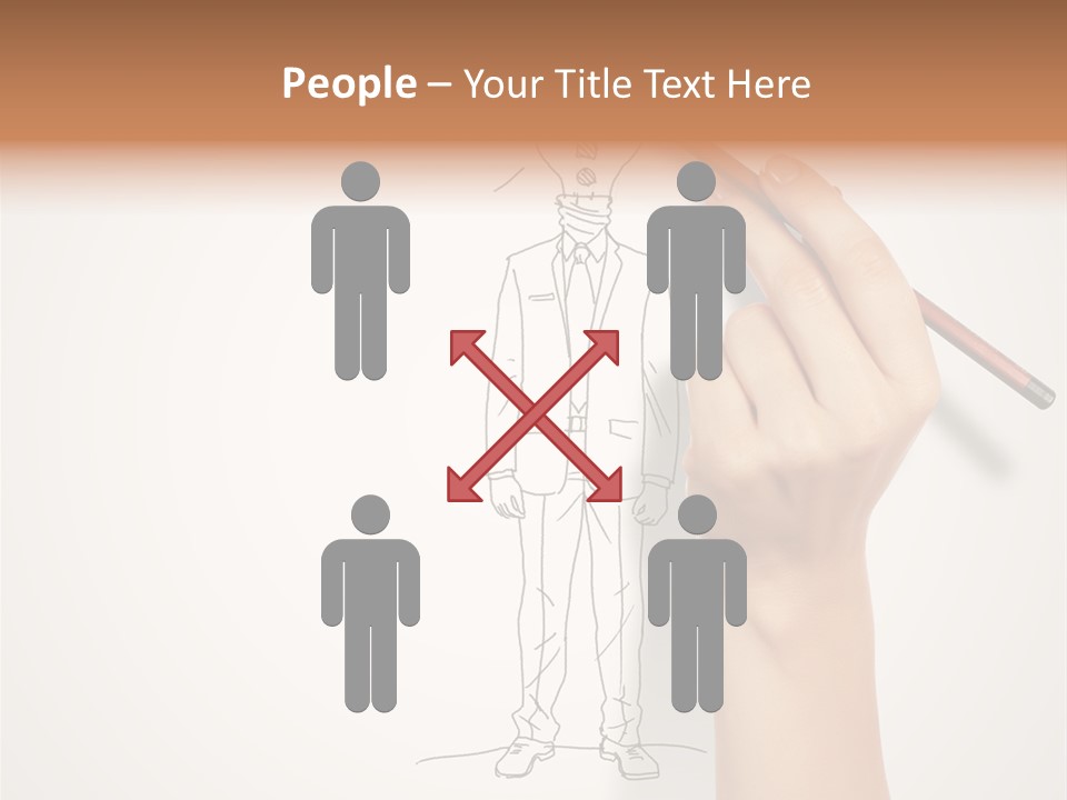 Education Think Answer PowerPoint Template