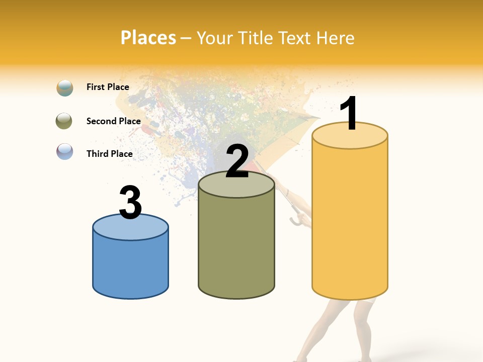 Protection Splash Beauty PowerPoint Template