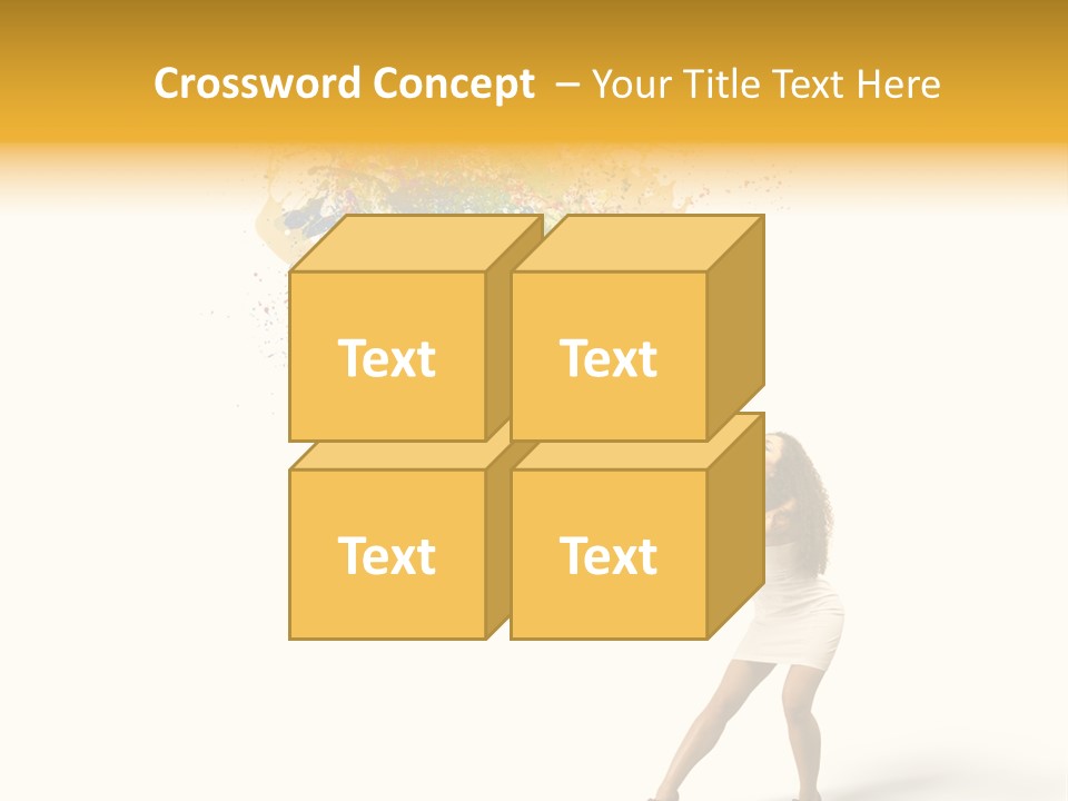 Protection Splash Beauty PowerPoint Template