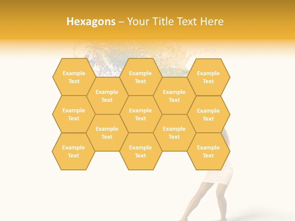 Protection Splash Beauty PowerPoint Template