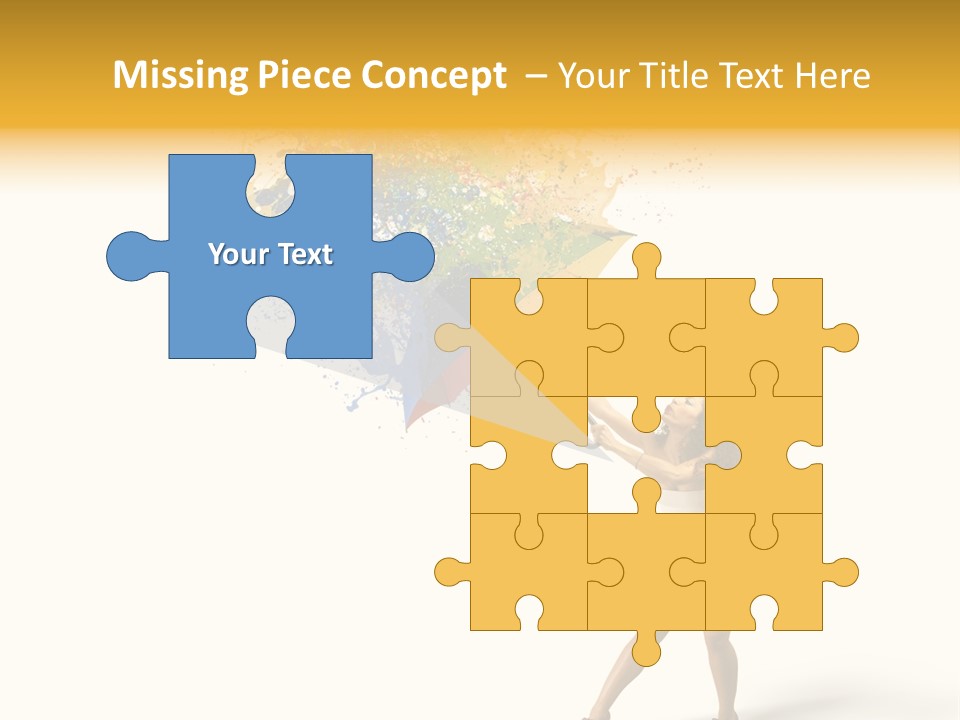 Protection Splash Beauty PowerPoint Template