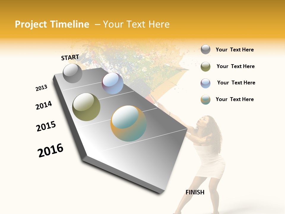 Protection Splash Beauty PowerPoint Template