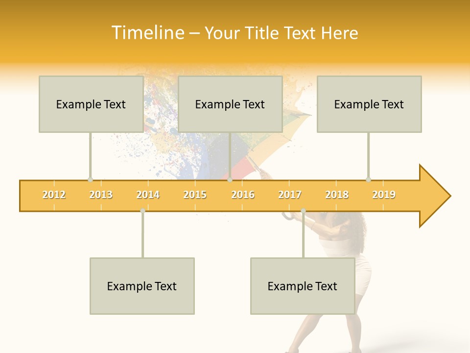 Protection Splash Beauty PowerPoint Template