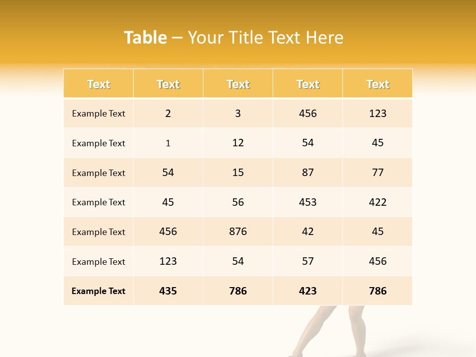 Protection Splash Beauty PowerPoint Template