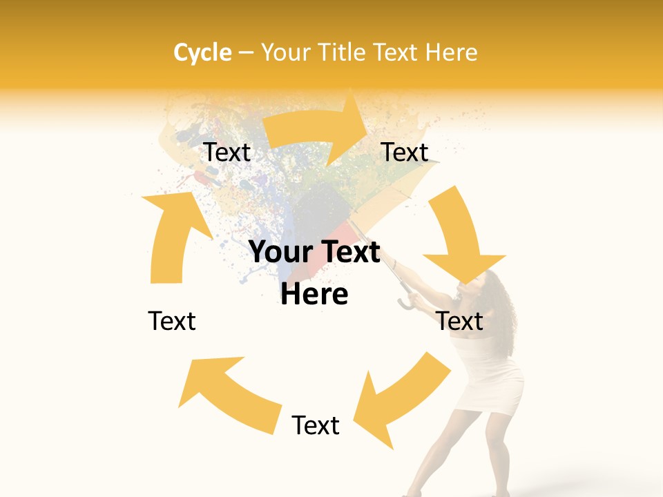 Protection Splash Beauty PowerPoint Template