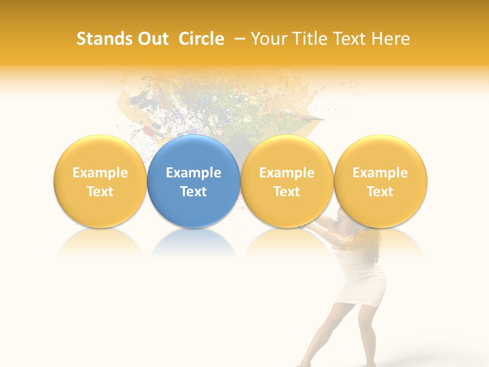 Protection Splash Beauty PowerPoint Template