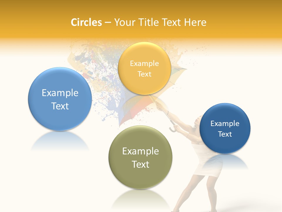 Protection Splash Beauty PowerPoint Template