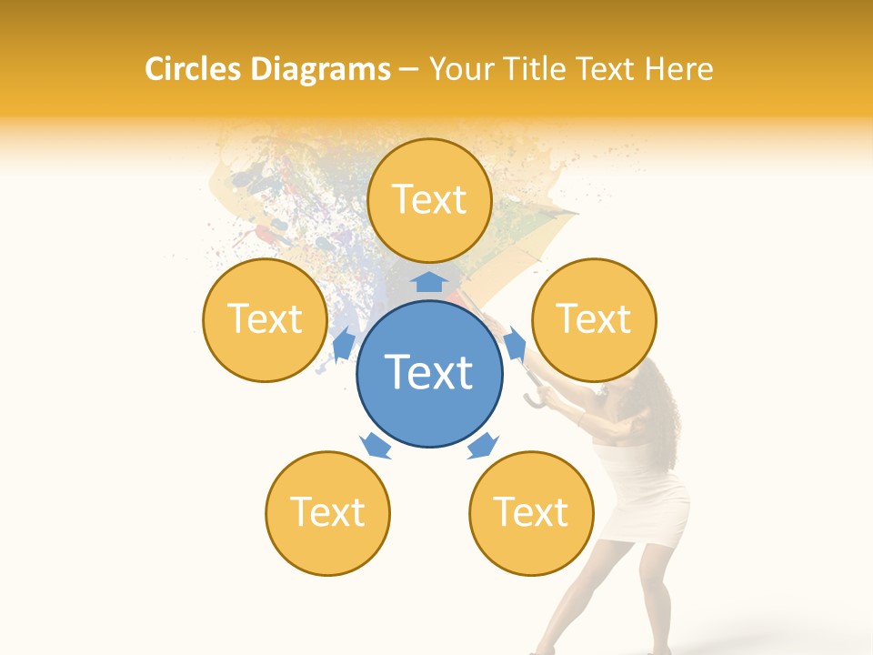 Protection Splash Beauty PowerPoint Template