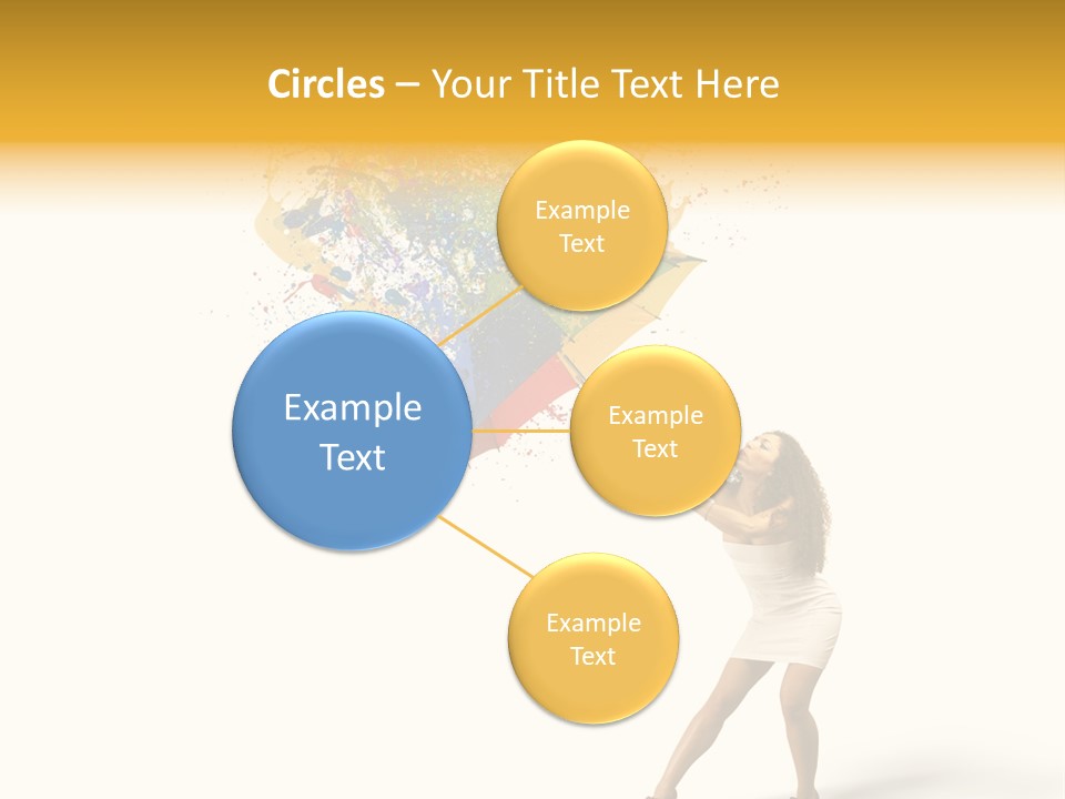 Protection Splash Beauty PowerPoint Template