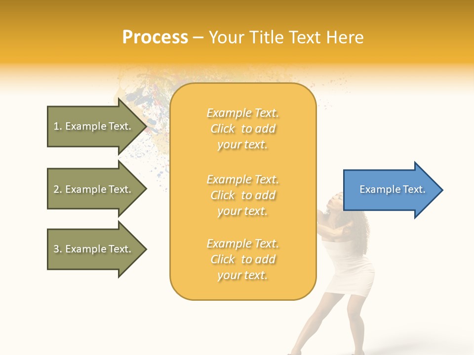 Protection Splash Beauty PowerPoint Template