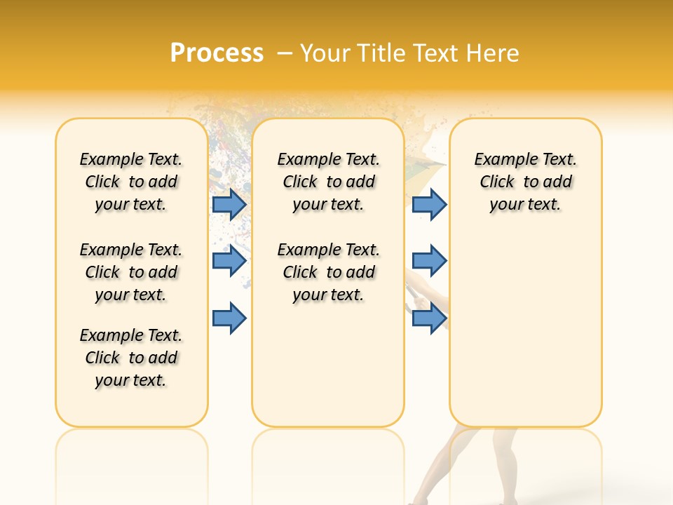 Protection Splash Beauty PowerPoint Template