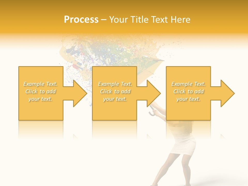 Protection Splash Beauty PowerPoint Template