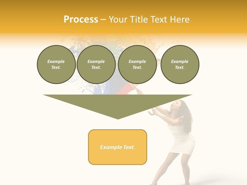 Protection Splash Beauty PowerPoint Template