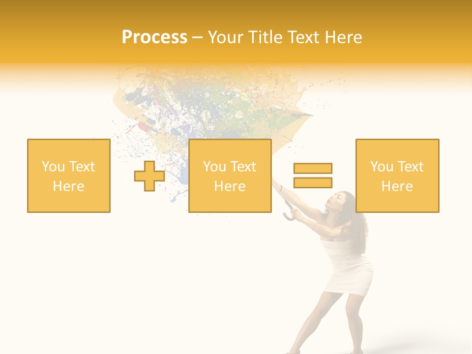 Protection Splash Beauty PowerPoint Template