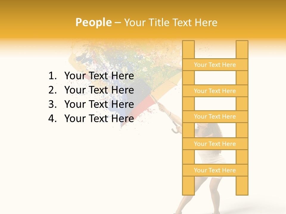 Protection Splash Beauty PowerPoint Template