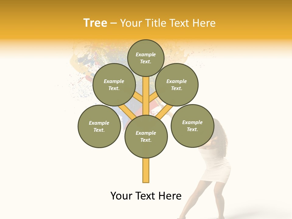 Protection Splash Beauty PowerPoint Template