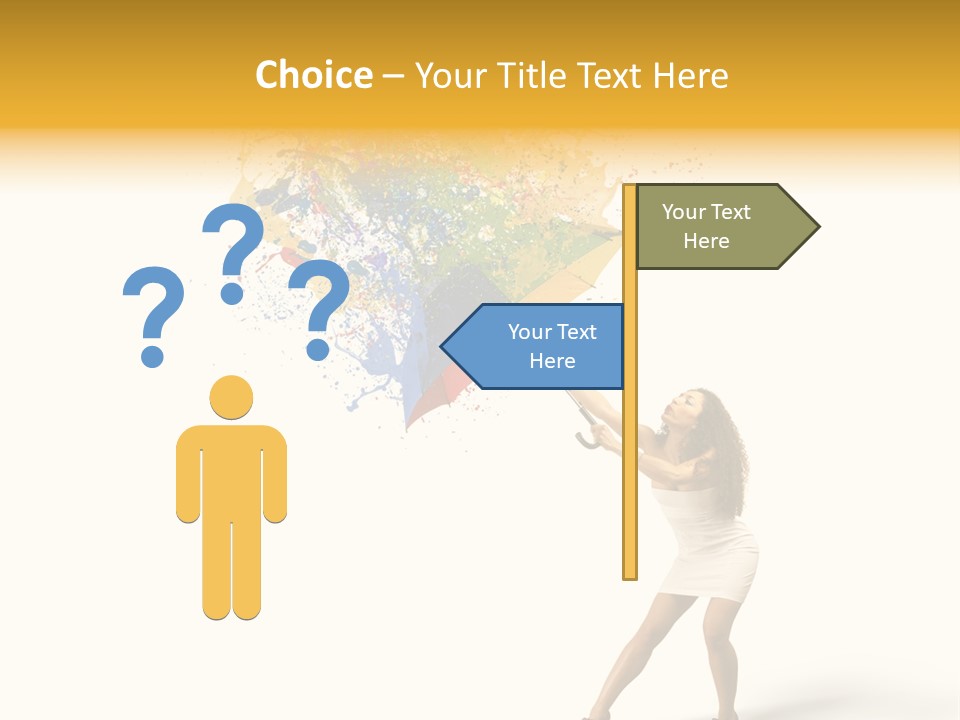 Protection Splash Beauty PowerPoint Template