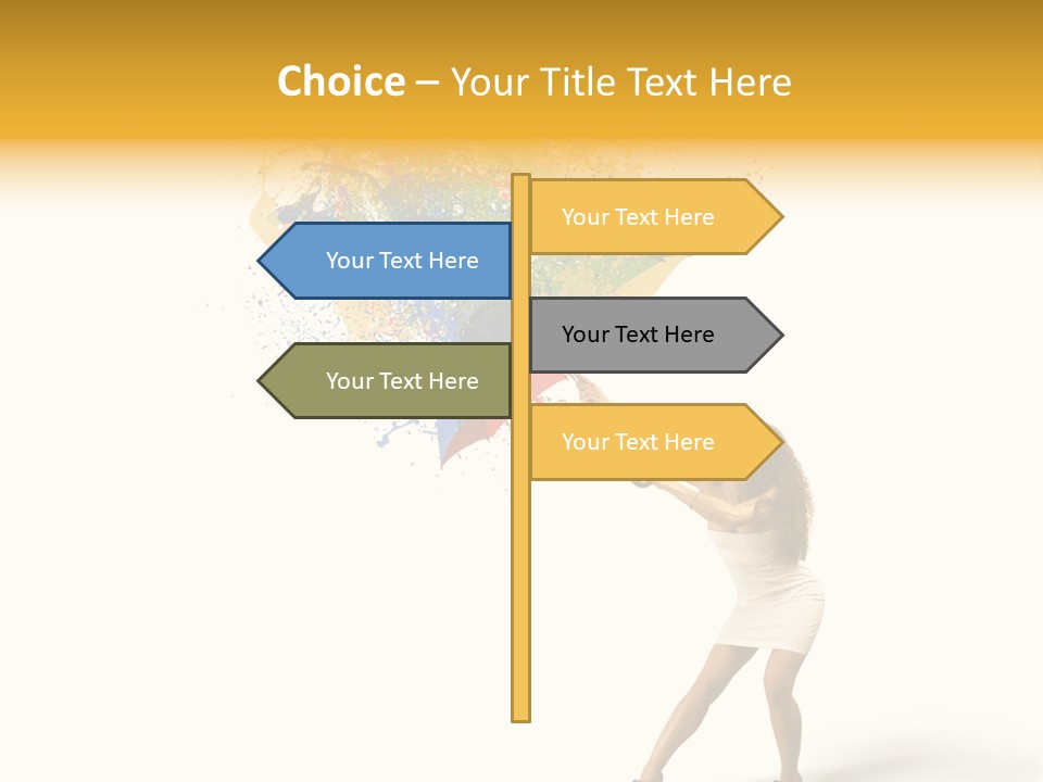 Protection Splash Beauty PowerPoint Template