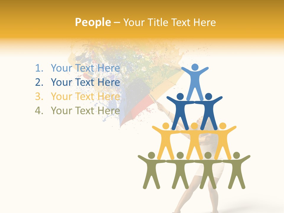 Protection Splash Beauty PowerPoint Template