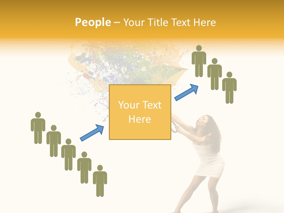 Protection Splash Beauty PowerPoint Template