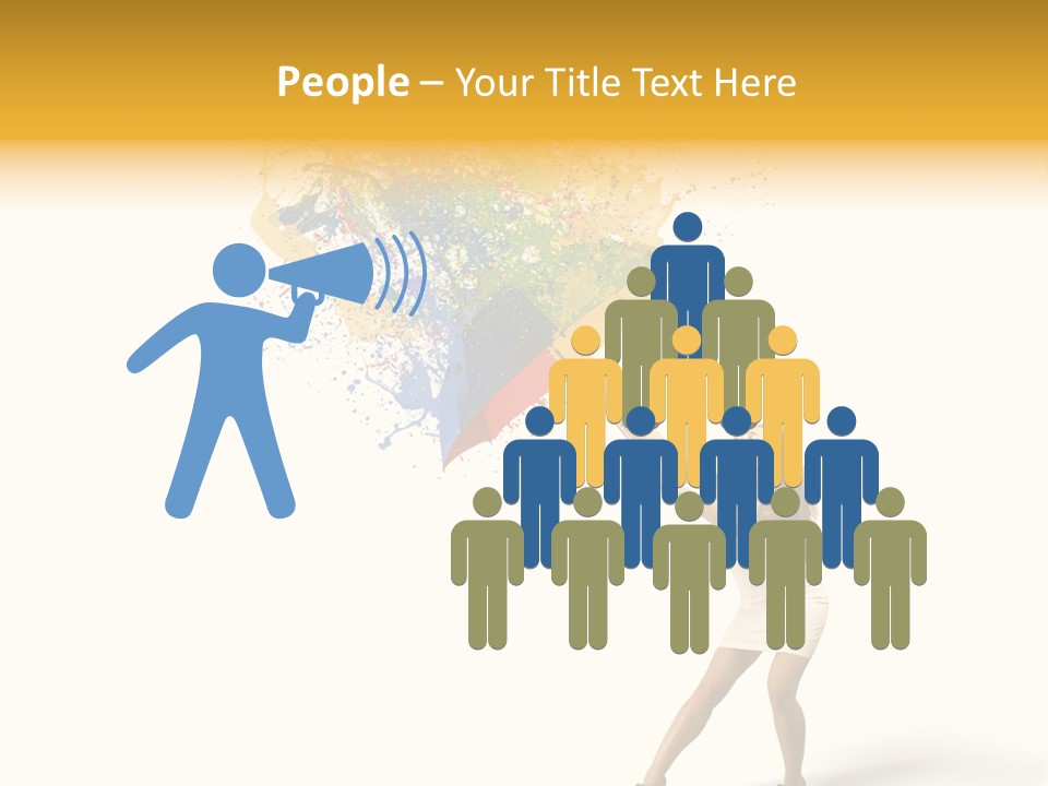 Protection Splash Beauty PowerPoint Template