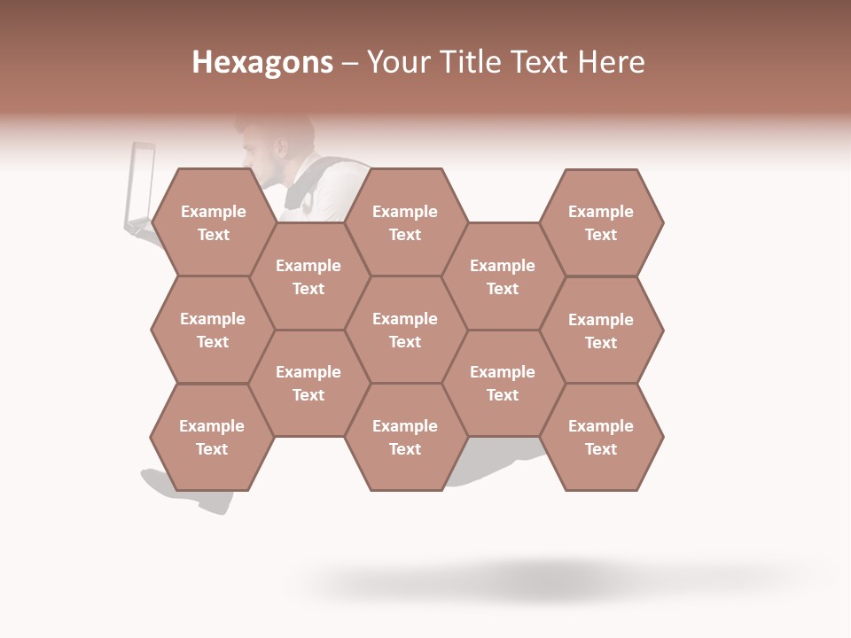 Run Start Laptop PowerPoint Template