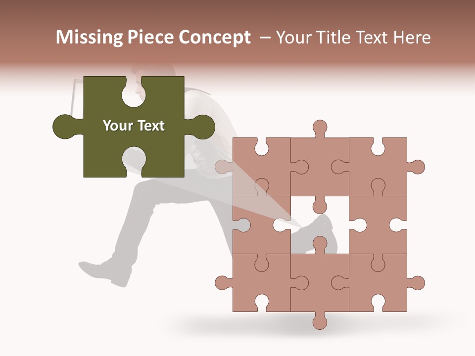 Run Start Laptop PowerPoint Template