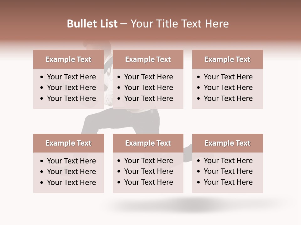 Run Start Laptop PowerPoint Template
