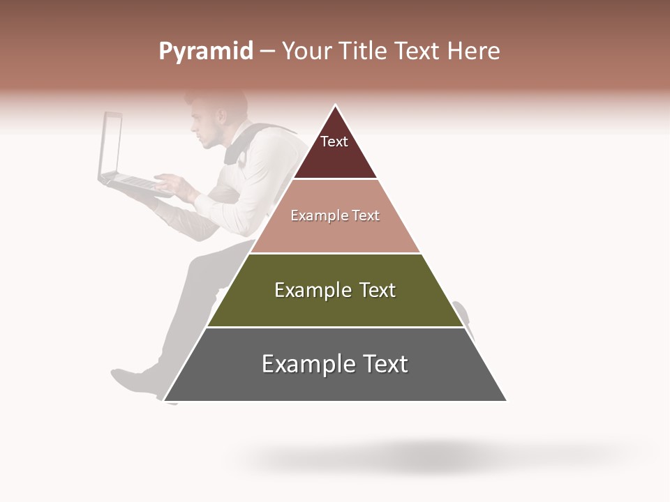 Run Start Laptop PowerPoint Template