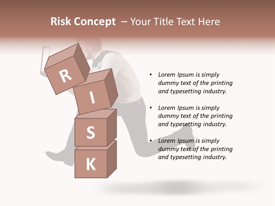 Run Start Laptop PowerPoint Template