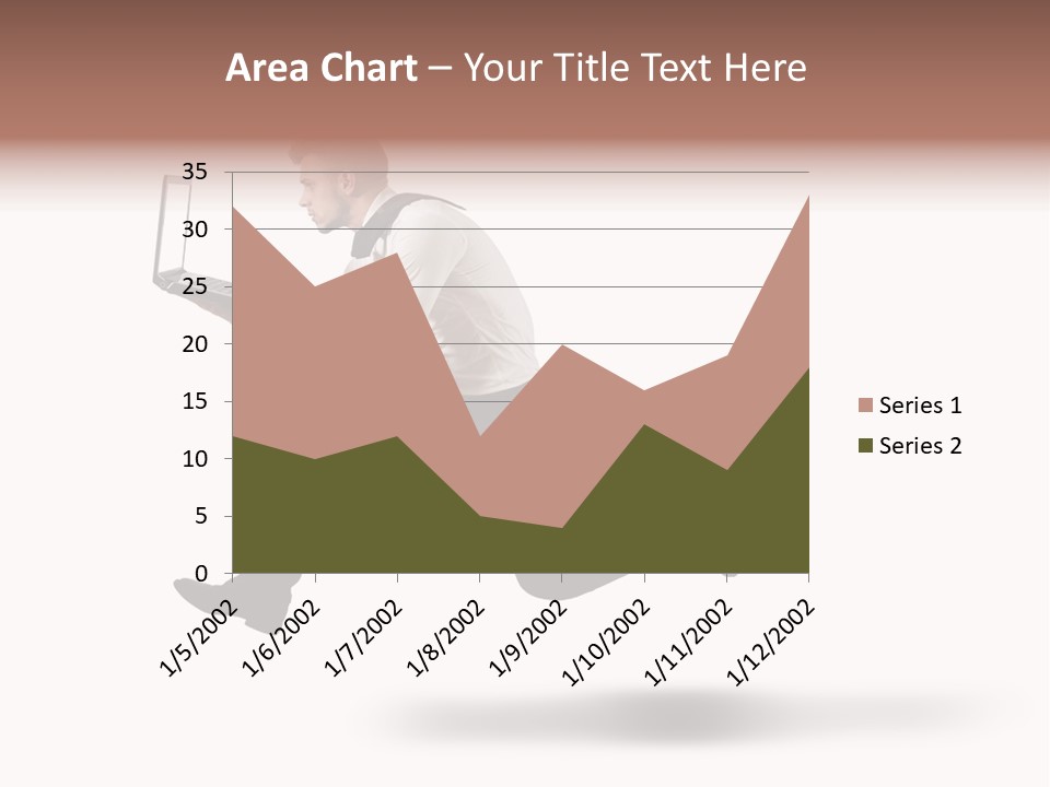 Run Start Laptop PowerPoint Template