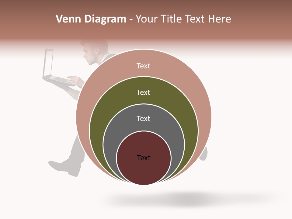Run Start Laptop PowerPoint Template
