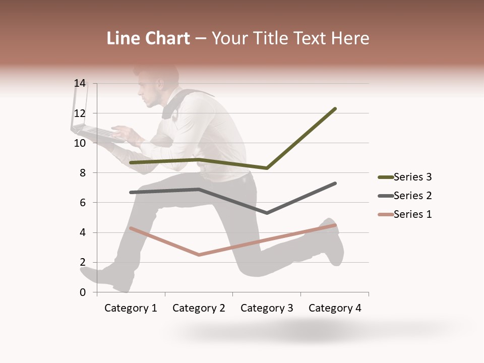 Run Start Laptop PowerPoint Template