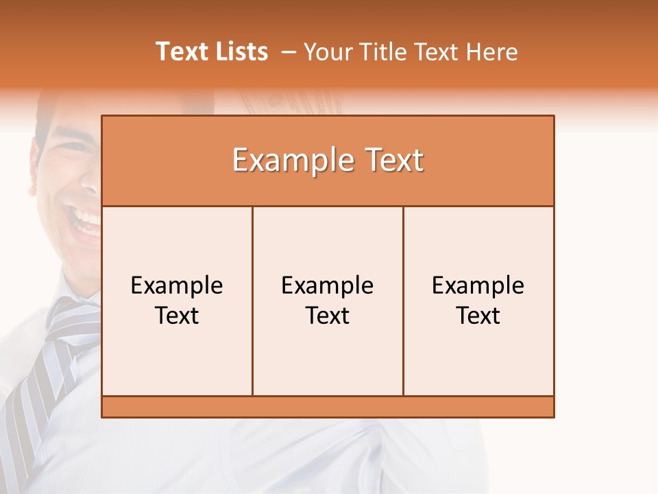 Financial Cash Worker PowerPoint Template