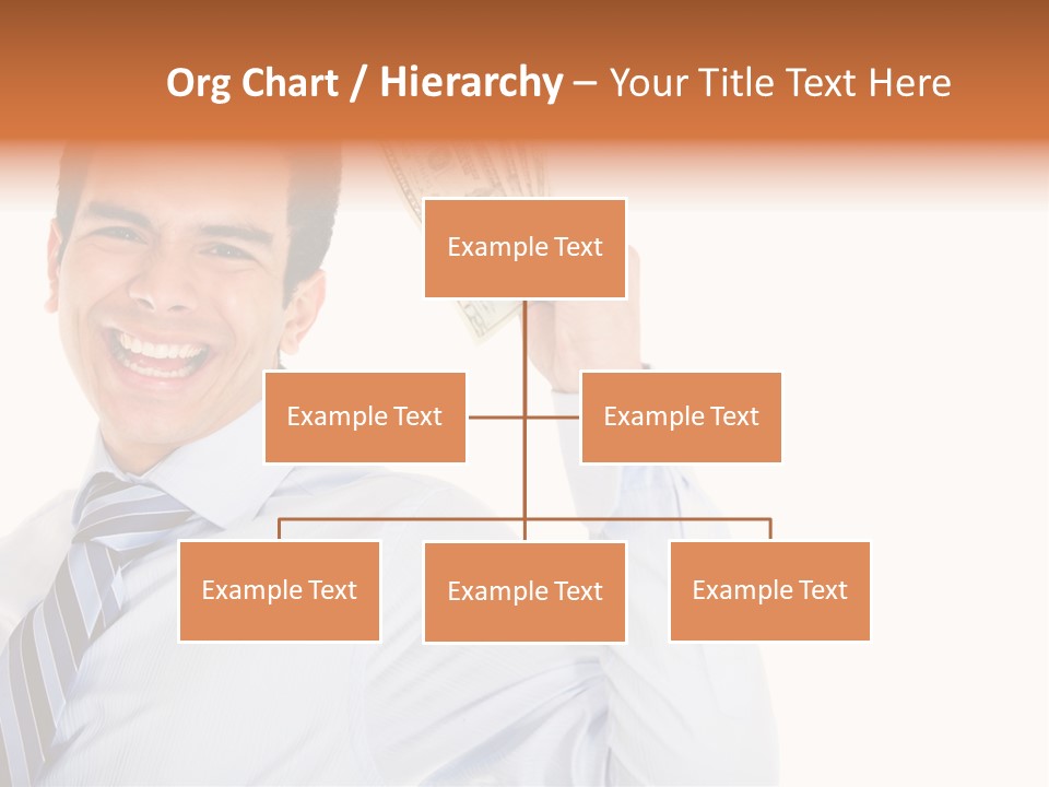 Financial Cash Worker PowerPoint Template