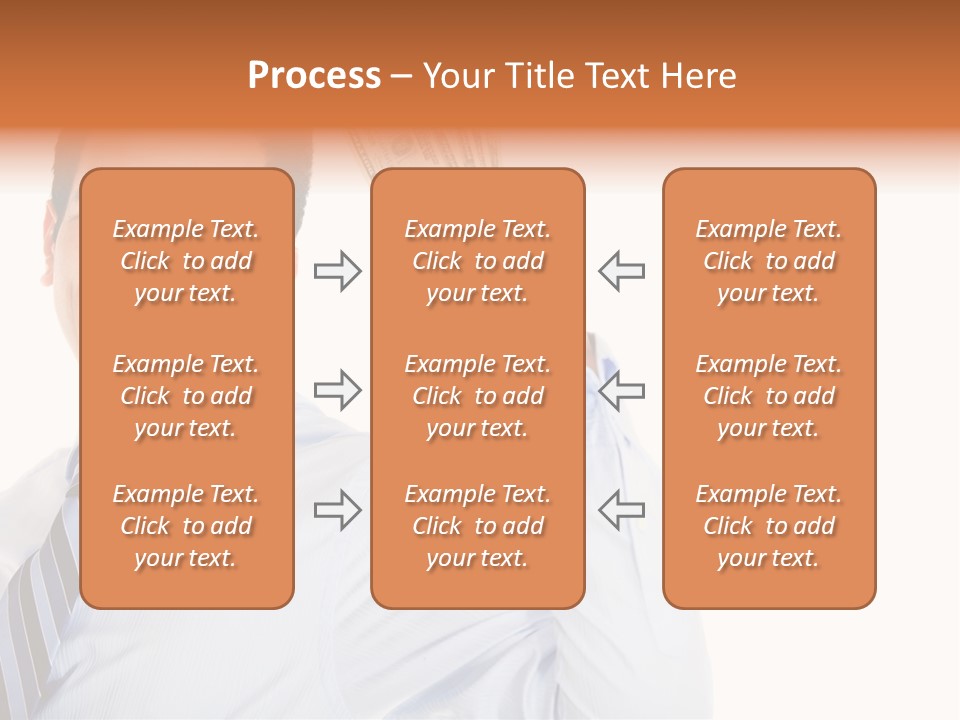 Financial Cash Worker PowerPoint Template