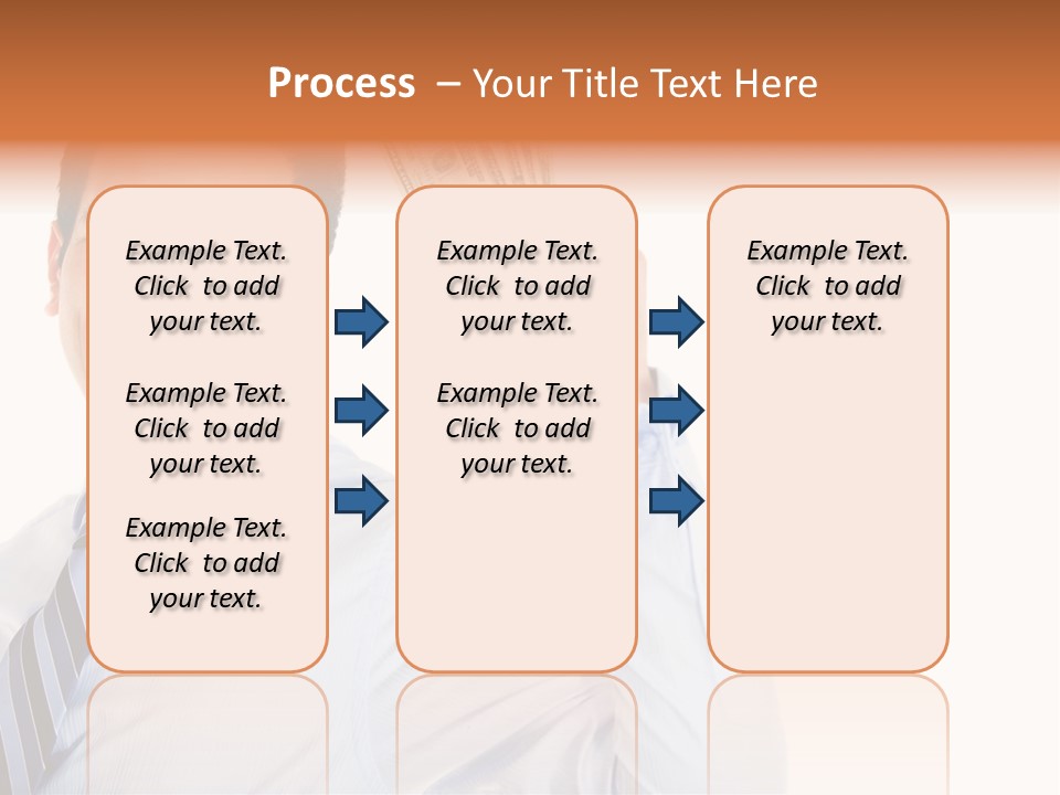 Financial Cash Worker PowerPoint Template