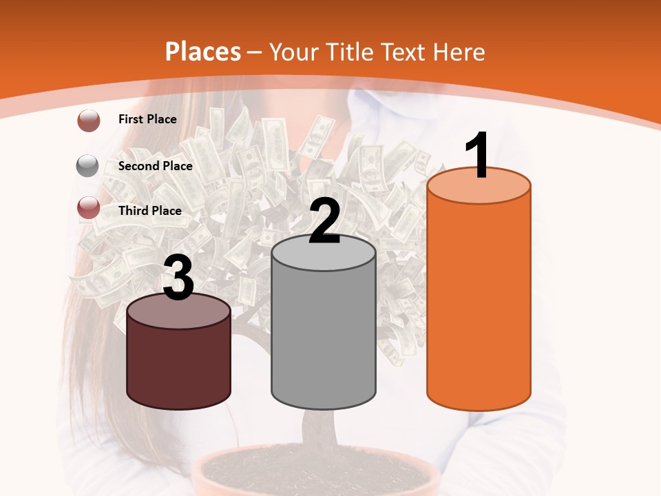 Bush Isolated Nurturing PowerPoint Template