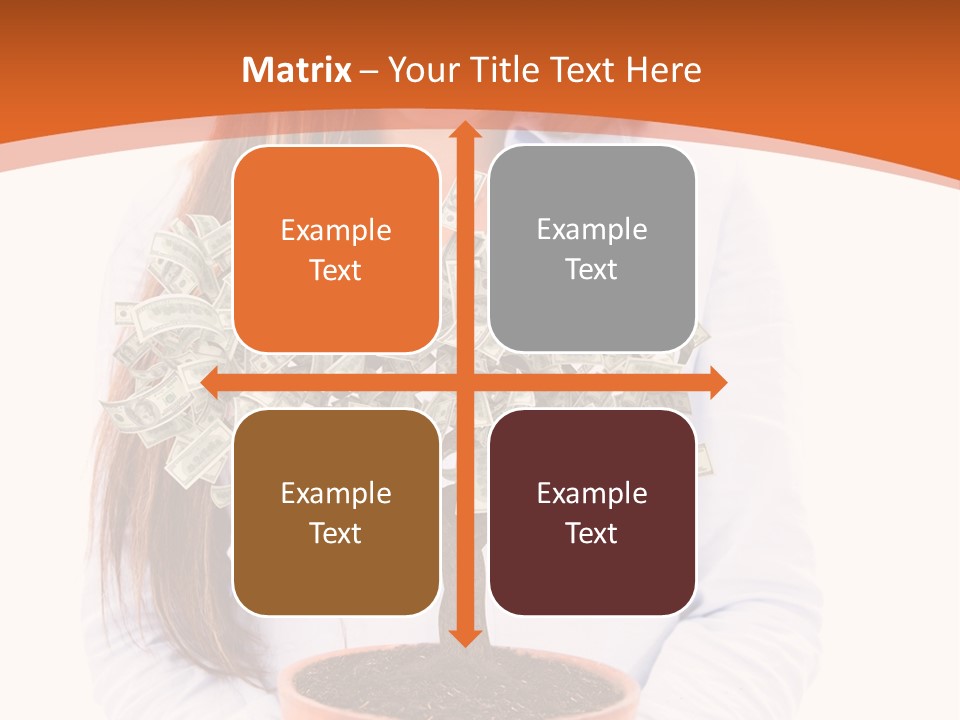 Bush Isolated Nurturing PowerPoint Template
