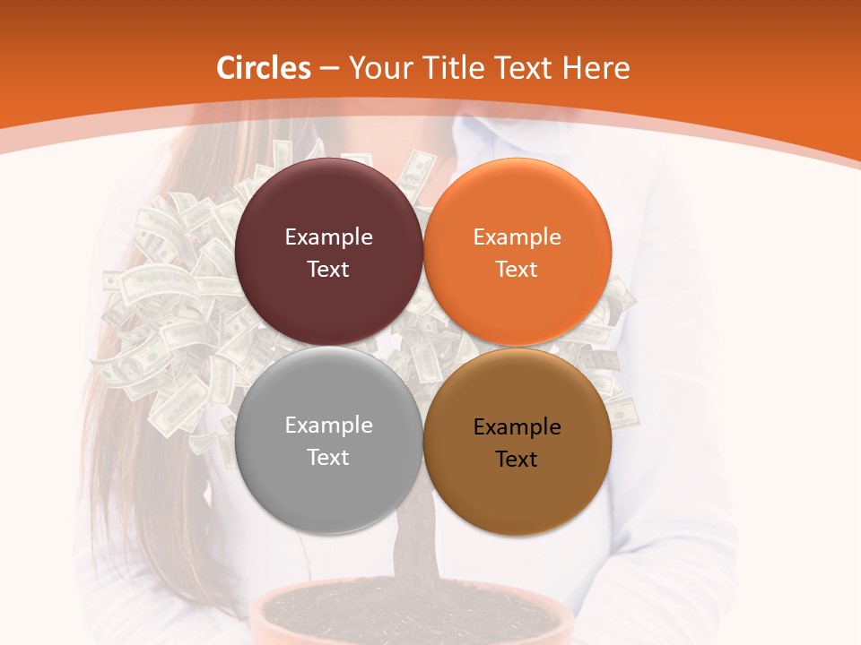 Bush Isolated Nurturing PowerPoint Template