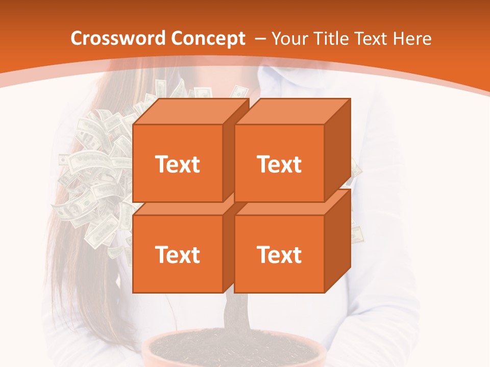 Bush Isolated Nurturing PowerPoint Template