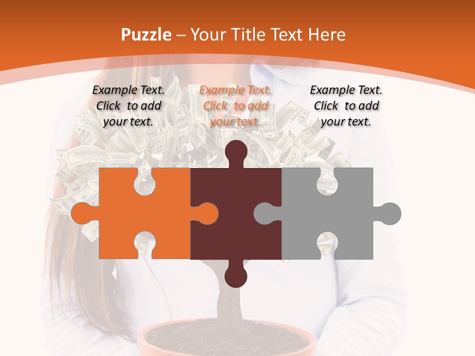 Bush Isolated Nurturing PowerPoint Template