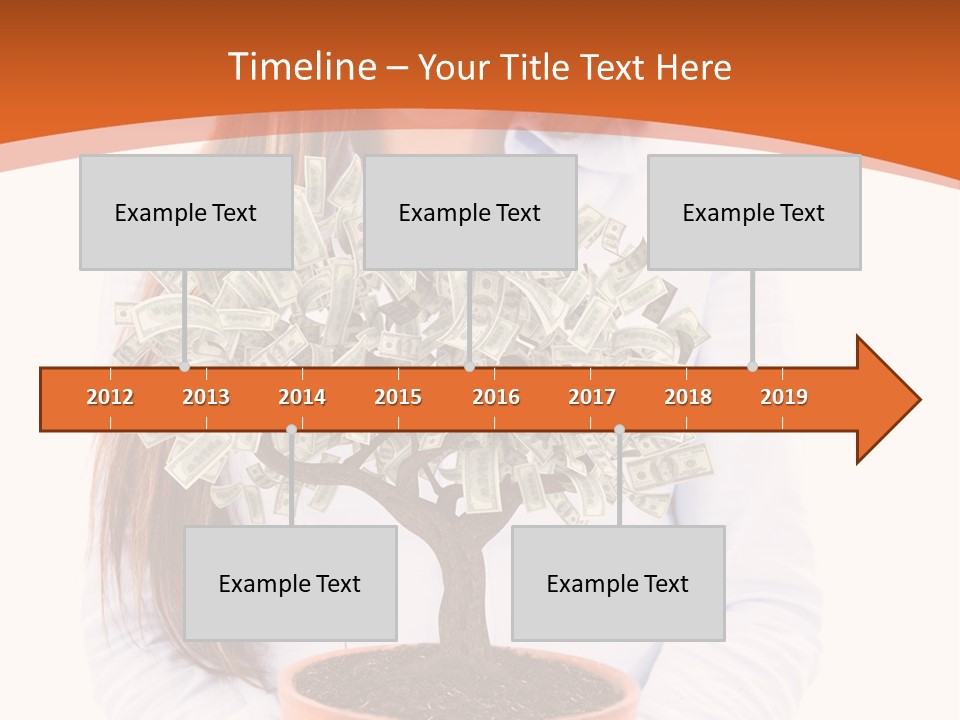 Bush Isolated Nurturing PowerPoint Template